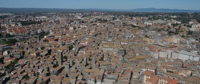 Viterbo dall'alto