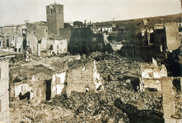 Viterbo bombardata
