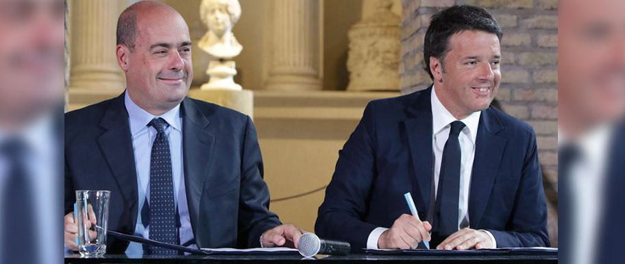 Zingaretti-Renzi