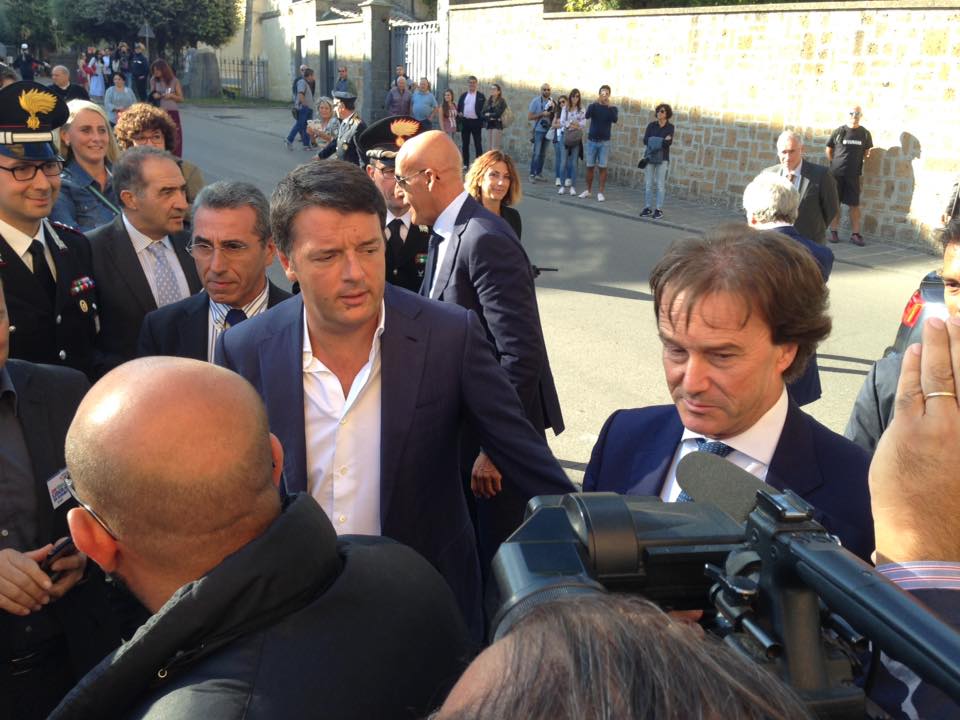 Arrivo Renzi 01
