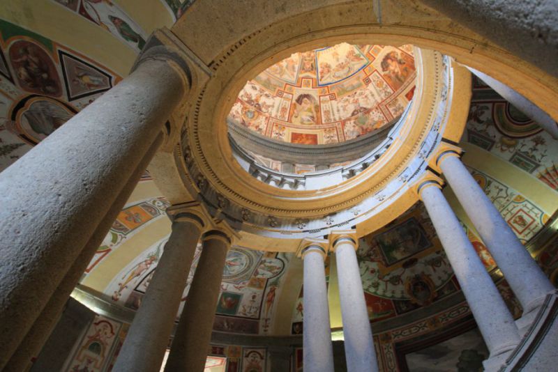 Scala Elicoidale Caprarola Vignola Farnese