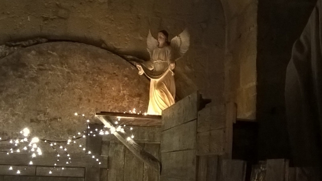 Il Presepe della Torre di Date a Tarquinia - L'Angelo