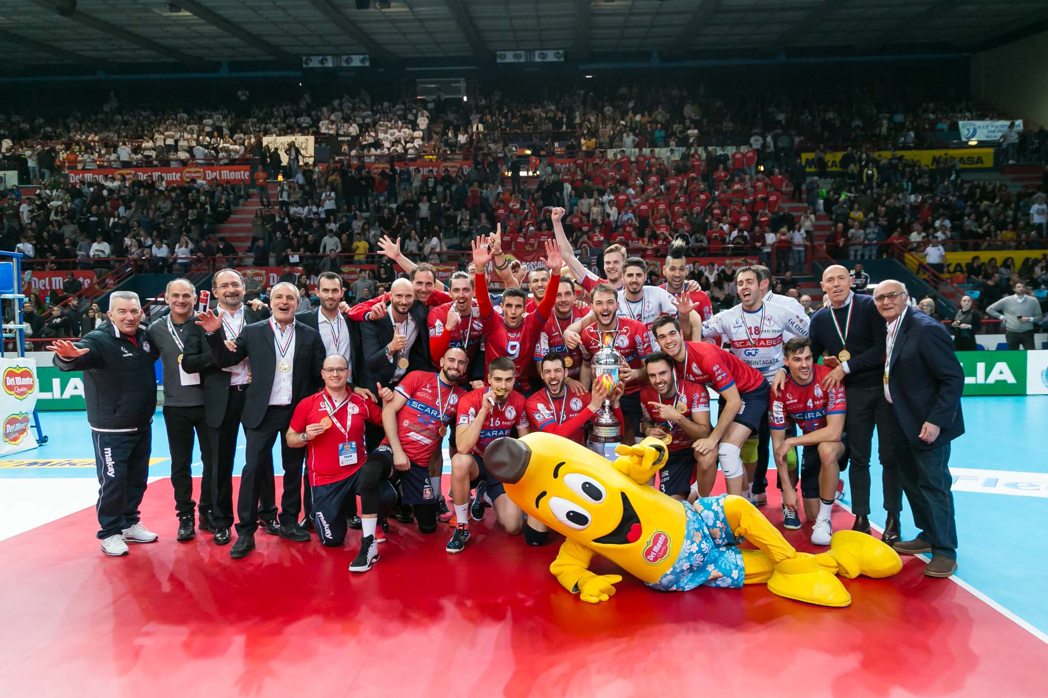 volley scarabeo vittoria