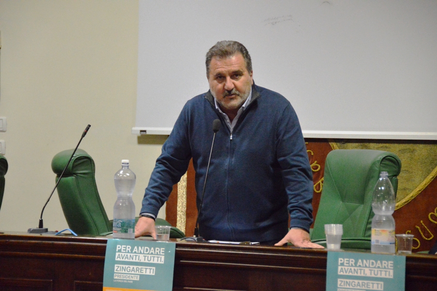 Il consigliere regionale Panunzi