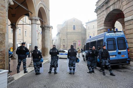 Simone Di Stefano di Casa Pound a Macerata