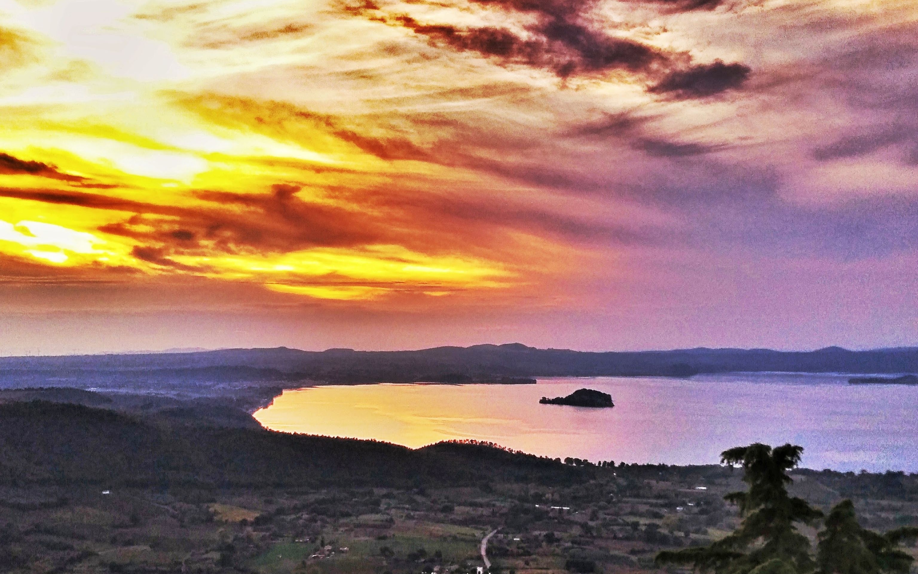 tramonto lago (1)