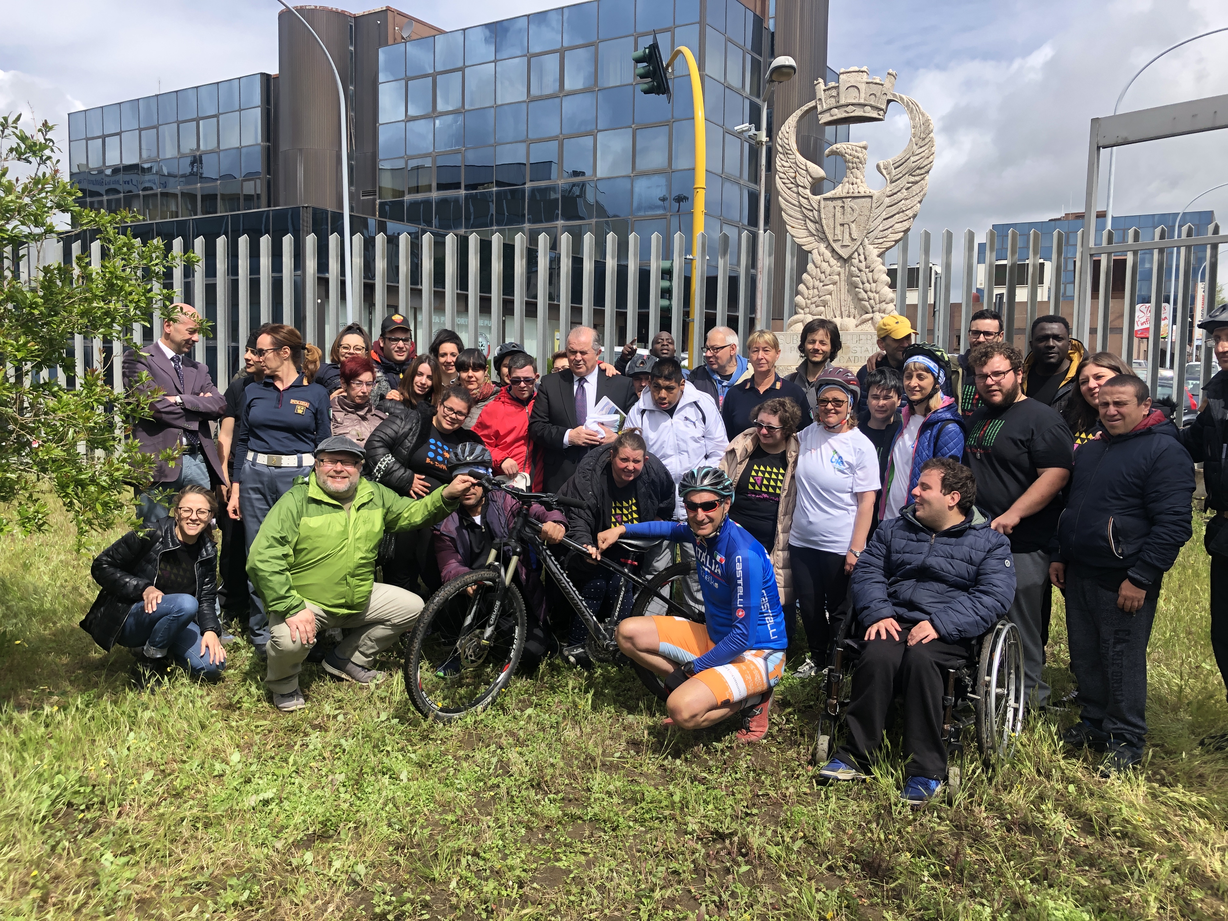 I ragazzi speciali di Juppiter in bicicletta per la vita