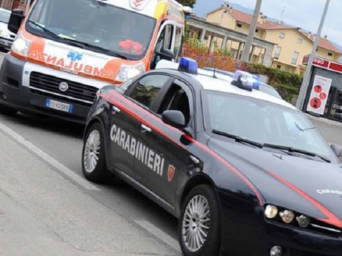 carabinieri e ambulanza