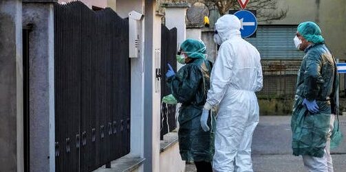 Coronavirus: genitori 'paziente 1' portati via da casa