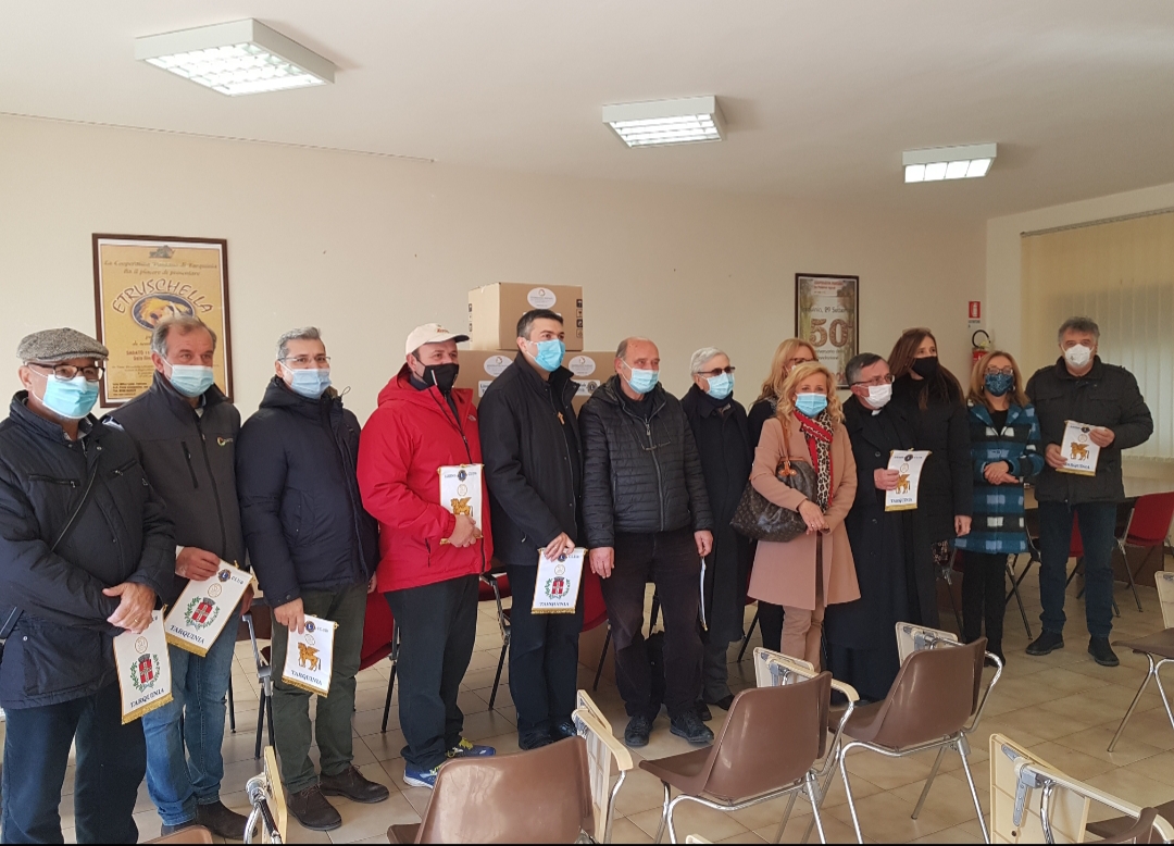 Donazione pacchi alimentari