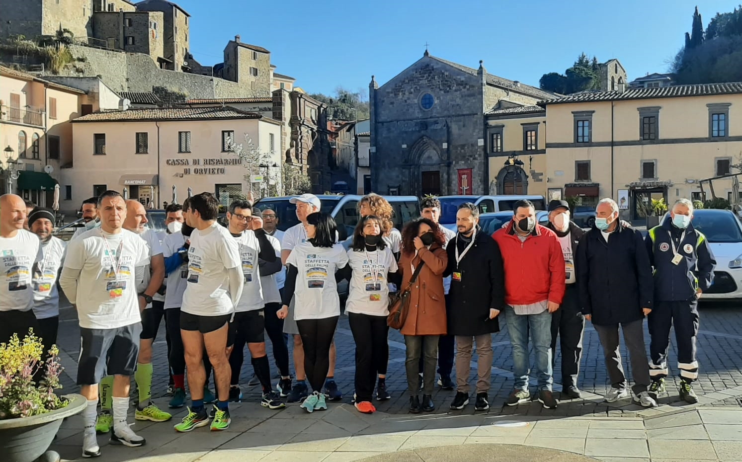 Il gruppo della staffetta
