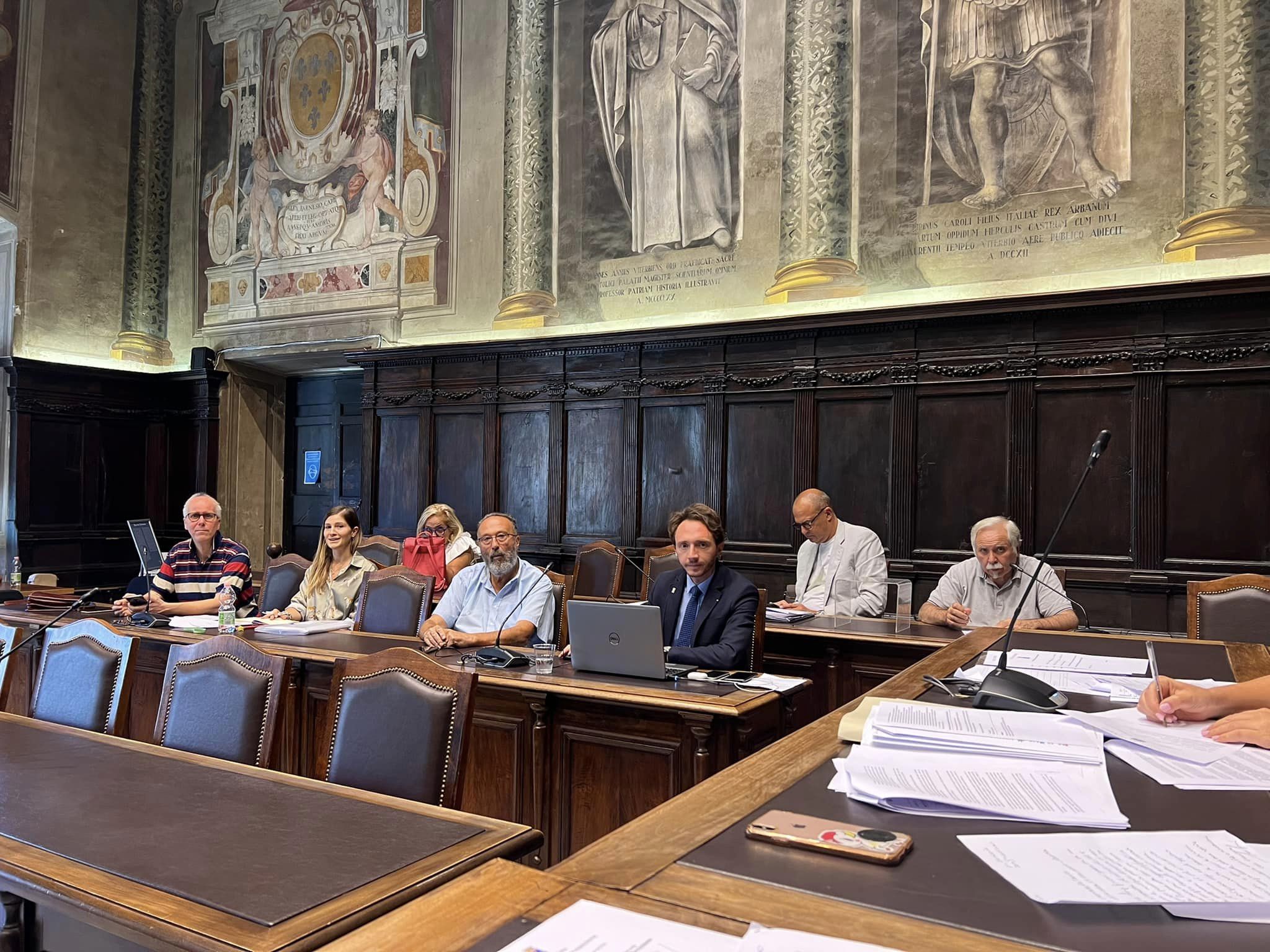 Foto consiglio comunale Viterbo