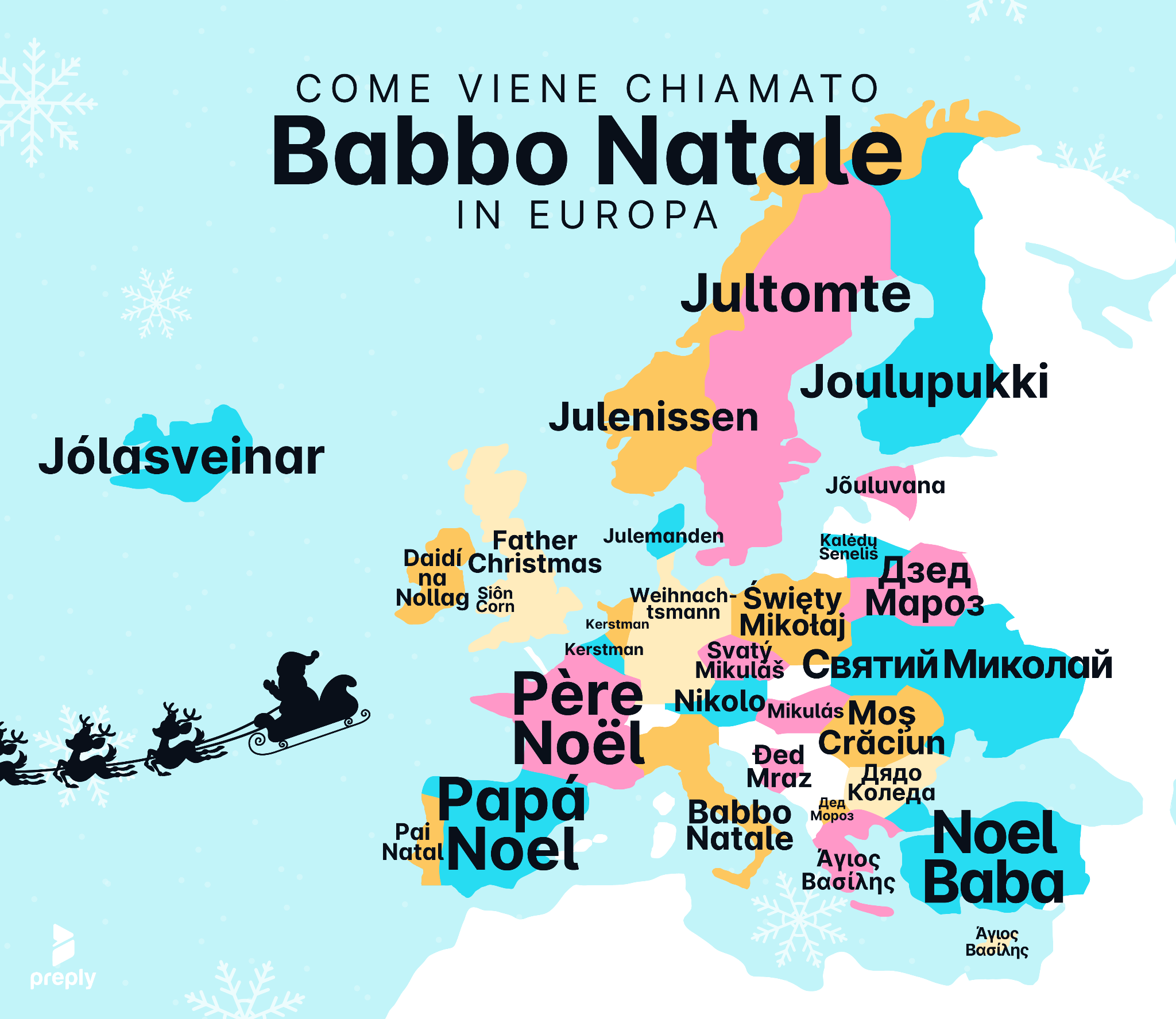 Foto nomi Babbo Natale