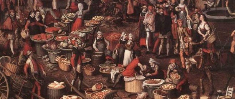 Foto antica riproduzione Fiera