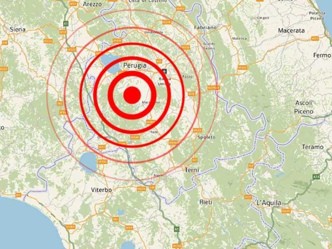 terremoto in umbria