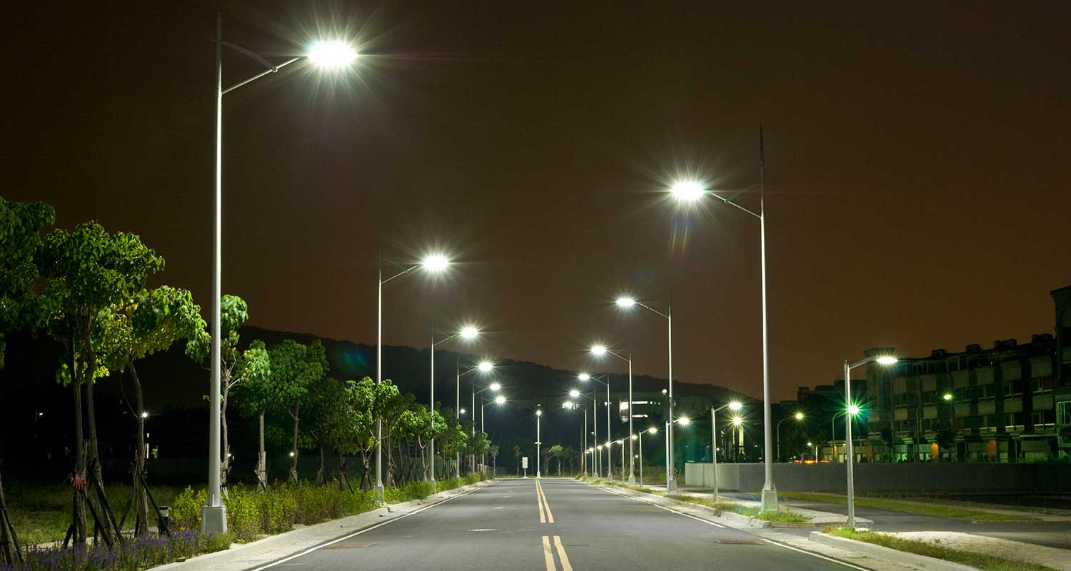 Foto illuminazione pubblica
