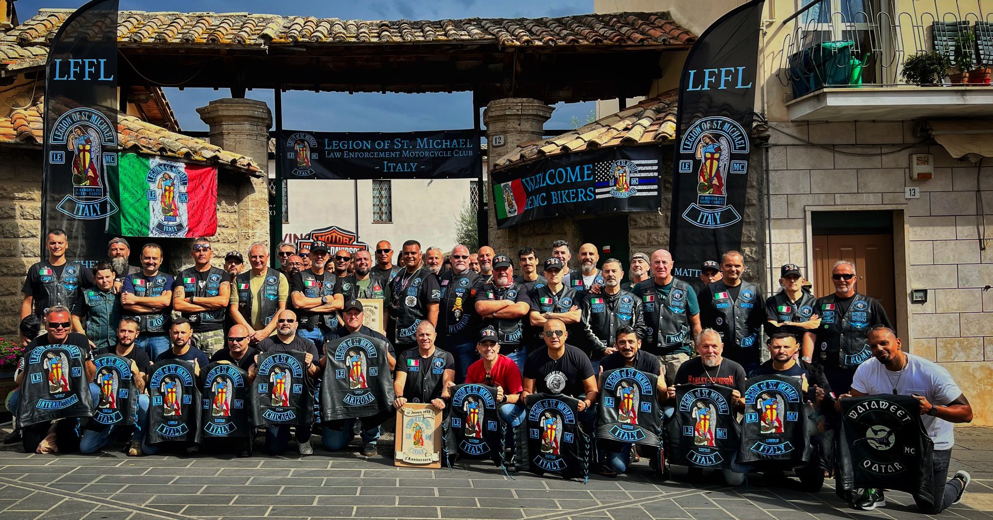 01_3° raduno della Legion of St. Michael Italy Law Enforcement Motorcycle Club