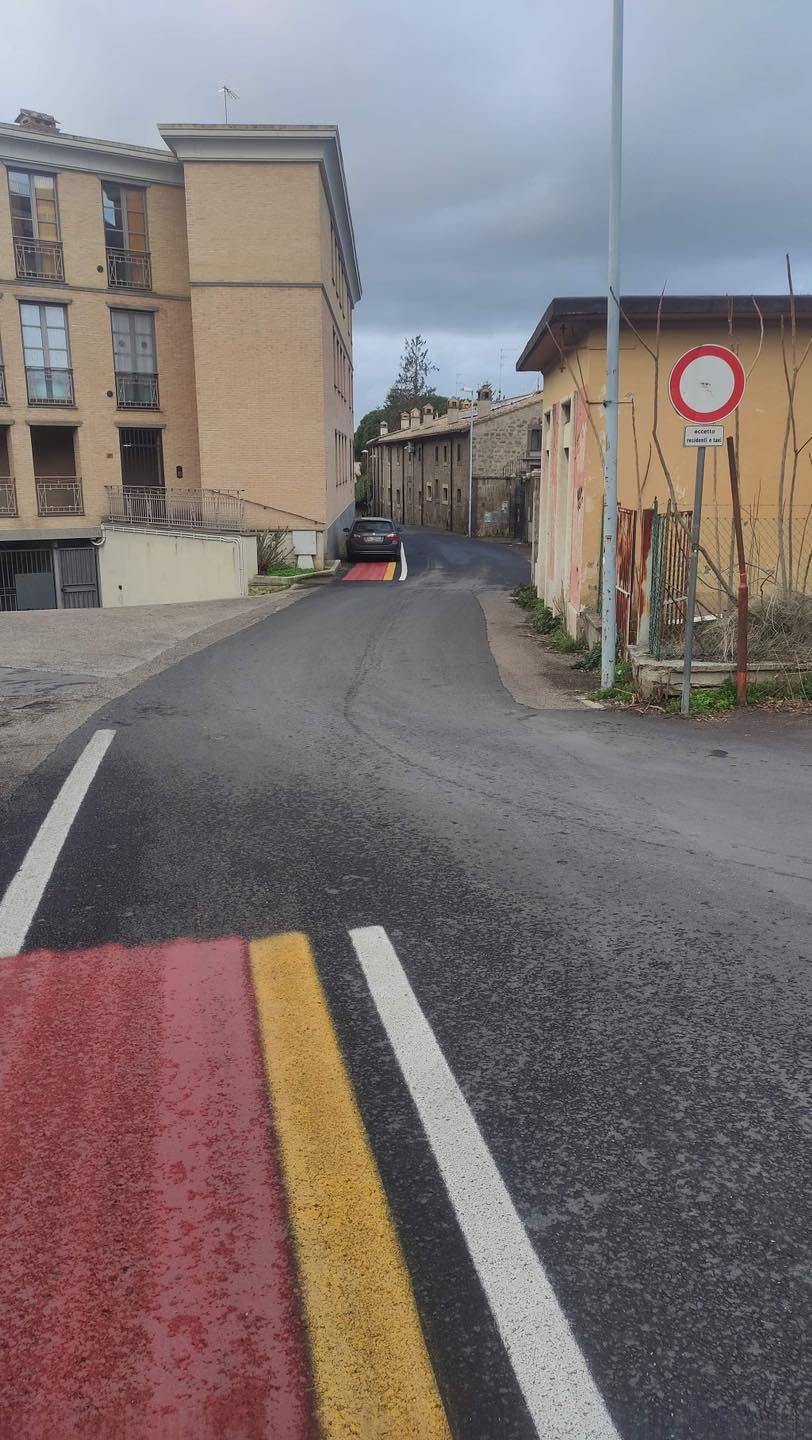 Foto pista ciclabile Viterbo