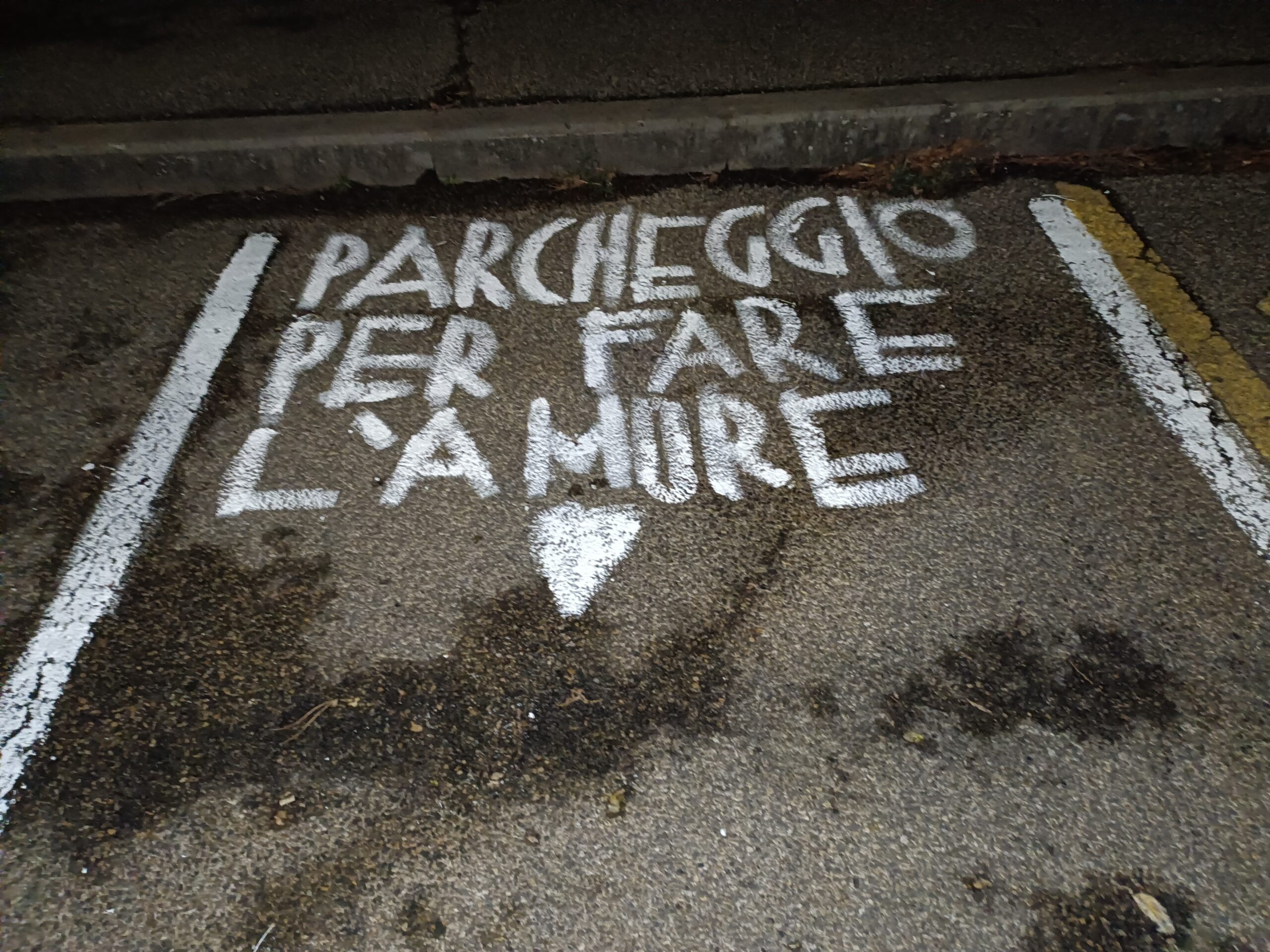 Foto parcheggio amore