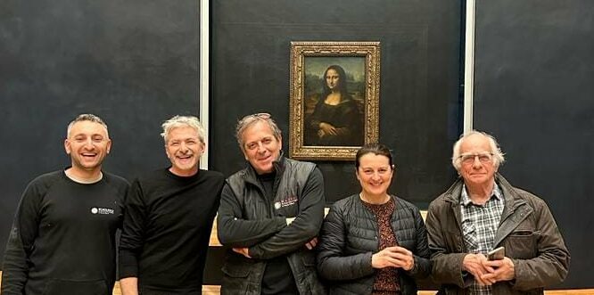 Foto al Louvre