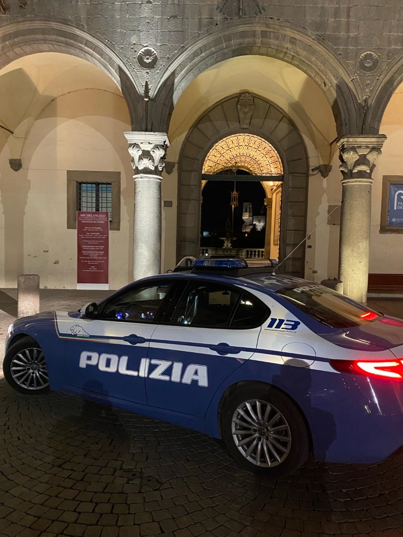 Foto polizia viterbo