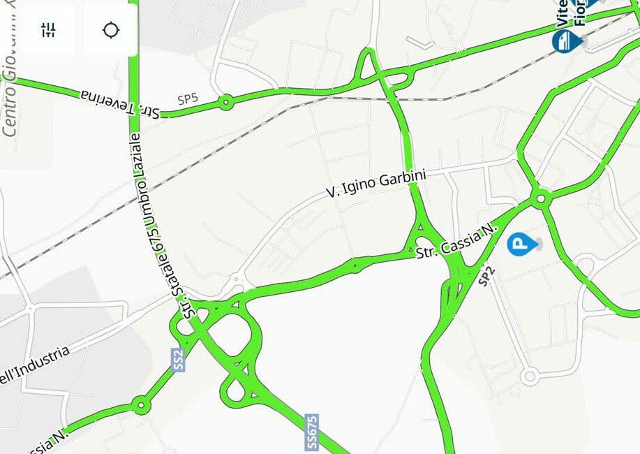 Foto traffico rotatoria cimitero