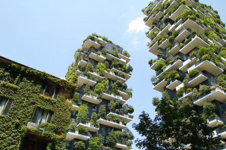 Foto edifici green