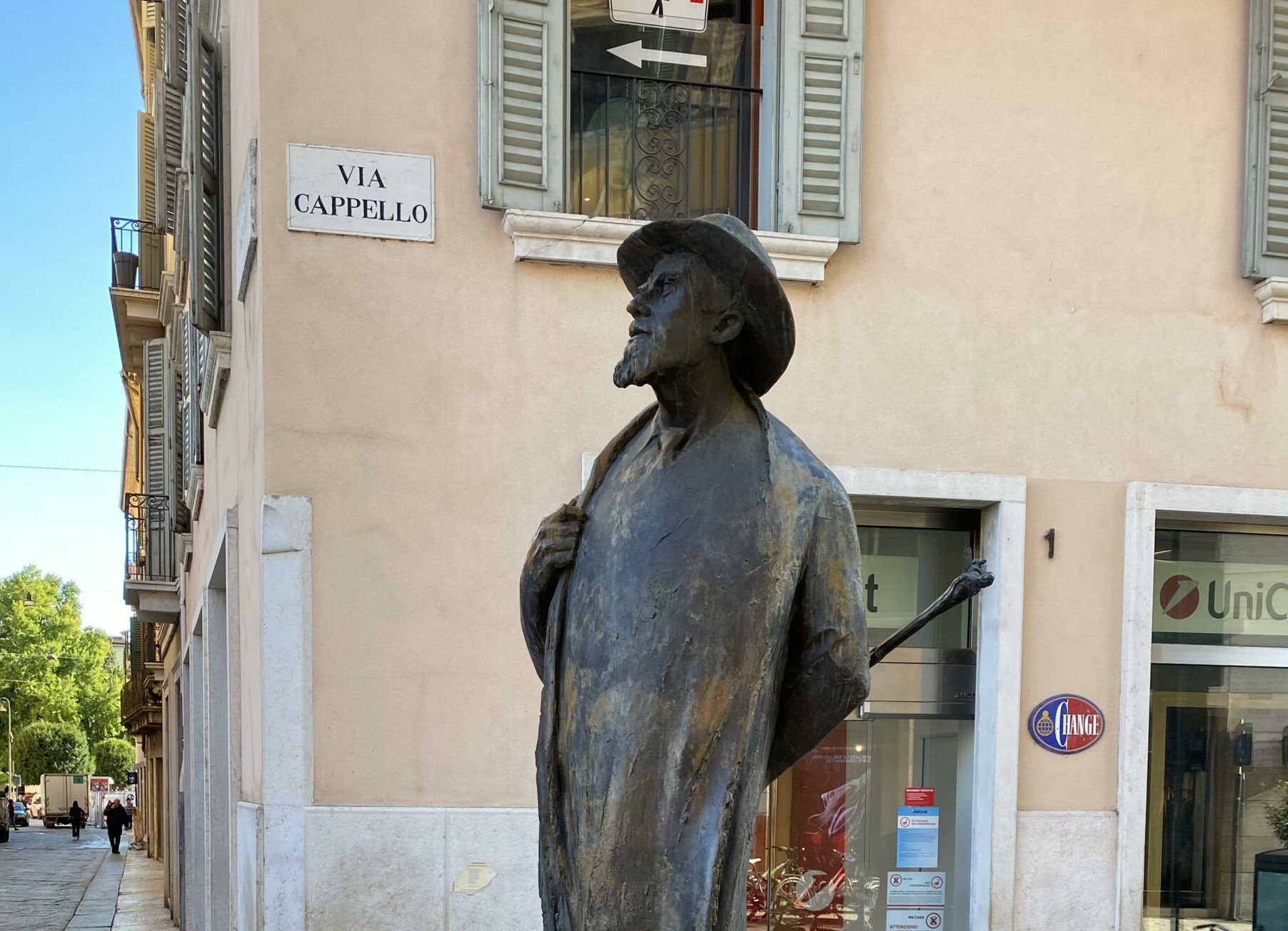 Foto statua bronzo