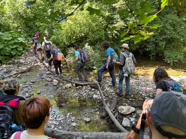 Attraversamento del fiume