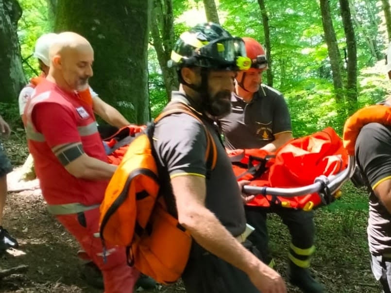 Foto Vigili del Fuoco Viterbo - La Fune