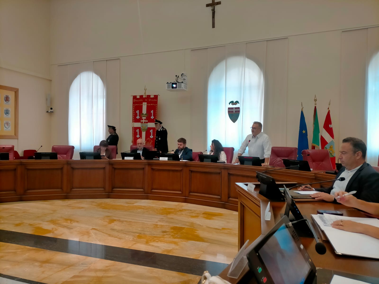 Foto consiglio provinciale sui pendolari