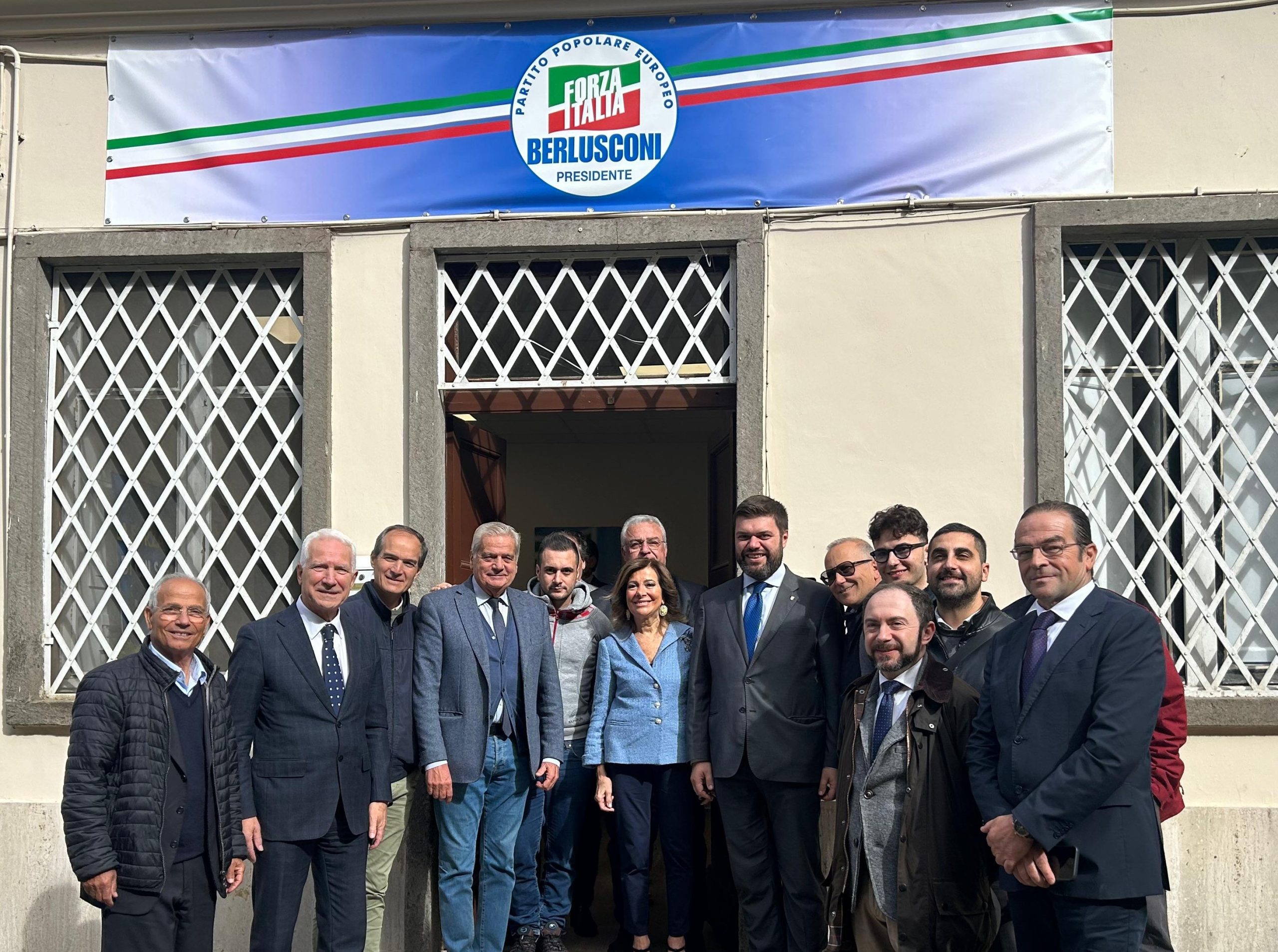 Il ministro Alberti Casellati con i rappresentanti di Forza Italia