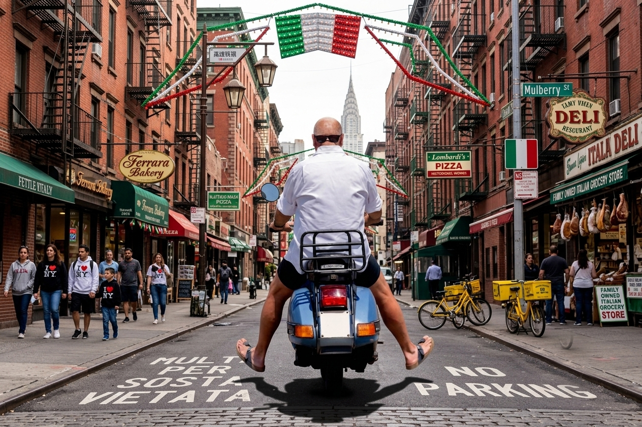 luglio viaggio in vespone