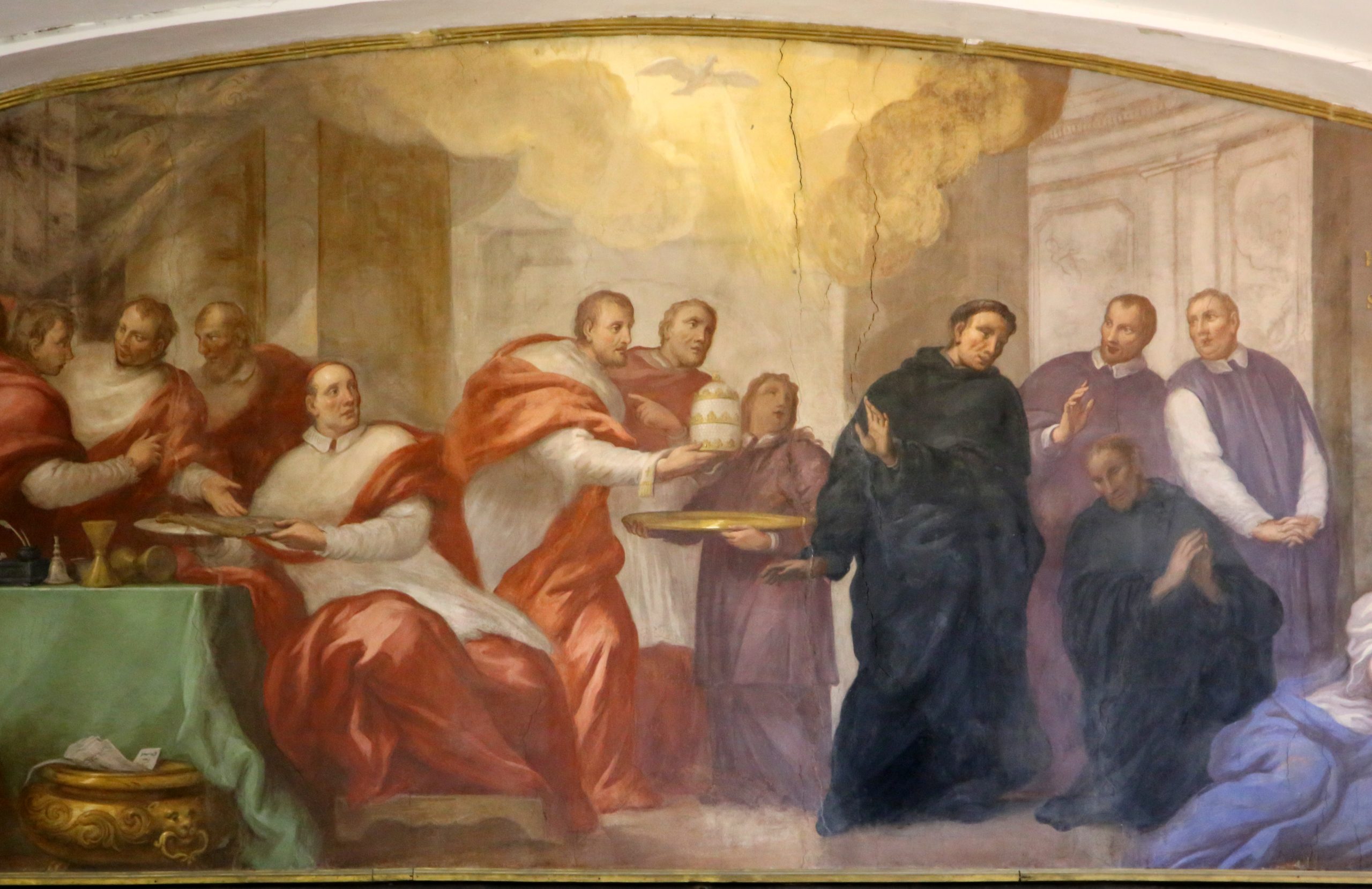 Giovanni_maria_ciocchi,_san_filippo_benizzi_rifiuta_la_tiara_durante_il_conclave_di_viterbo,_1700-10_ca._04