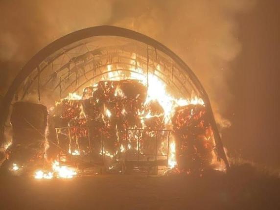incendio fieno