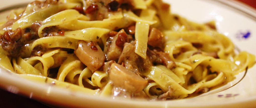 Tagliatelle-Funghi