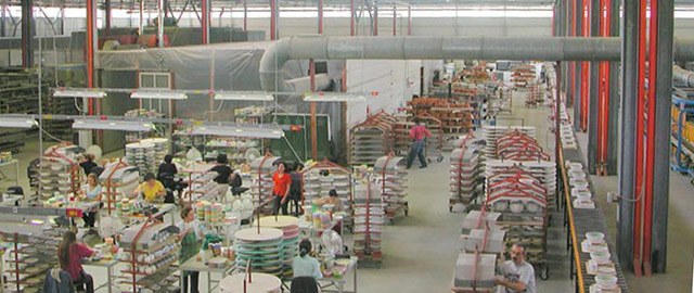 ceramica distretto civita castellana
