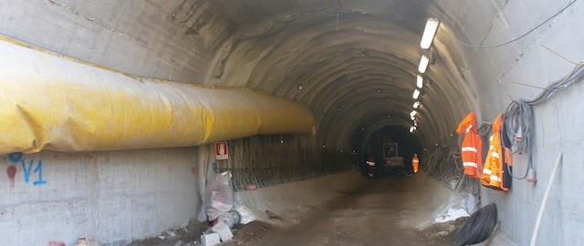 Lavori ascensore di Valle Faul