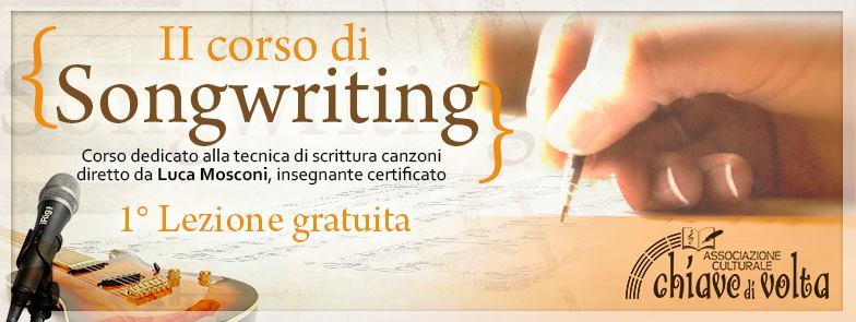 scrivere canzone