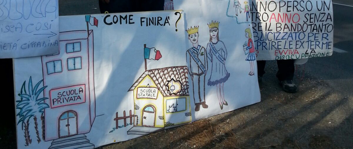 scuola-protesta-leopolda-pd